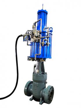 气动高压切断闸阀