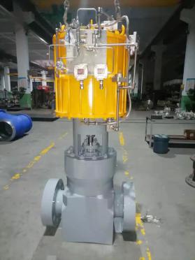 6”—2500LB，气动高压双闸板阀闸阀